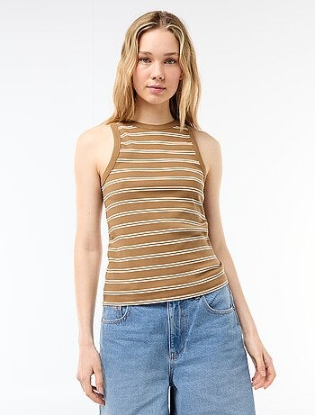 Canotta con giromanica all'americana