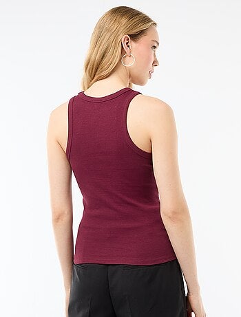 Canotta con giromanica all'americana