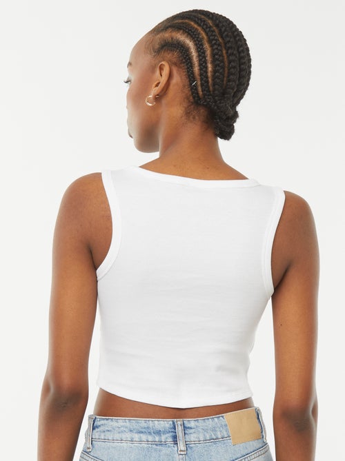 Canotta con giromanica americano 'Stitch' - Kiabi