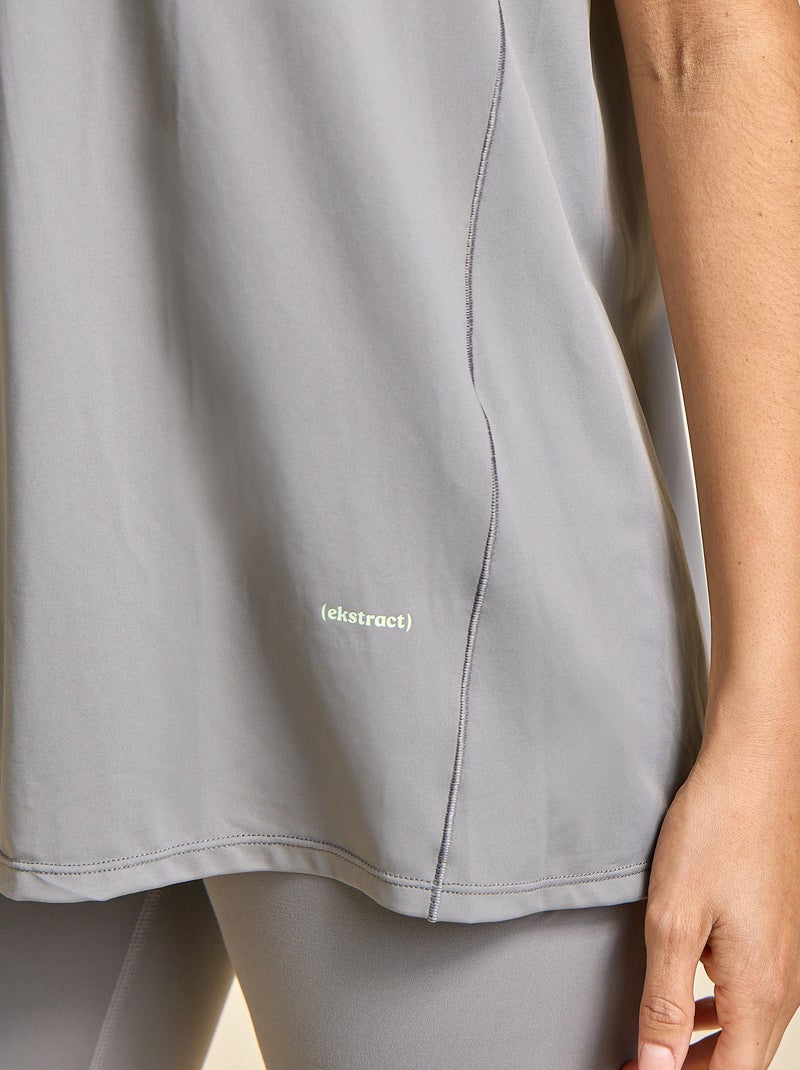 Canotta con giromanica oversize - (ekstract) Grigio - Kiabi