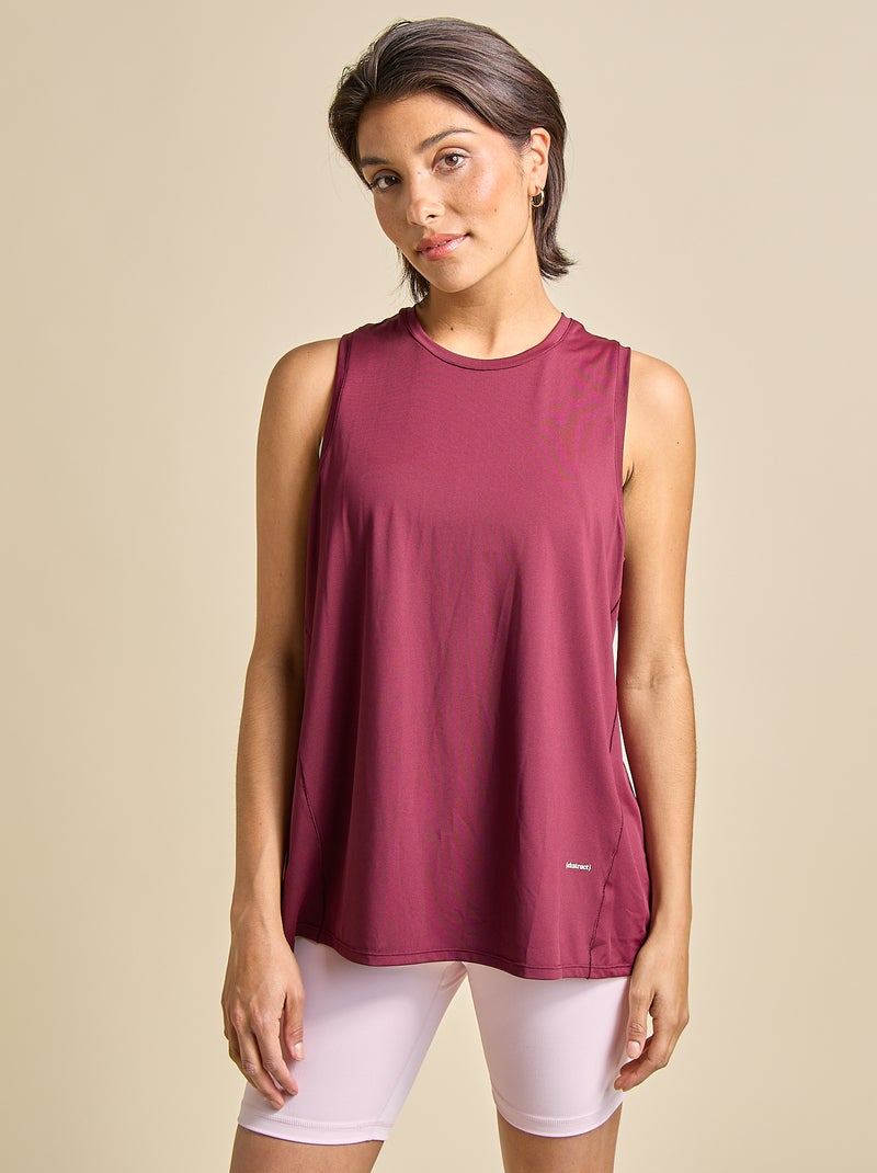 Canotta con giromanica oversize - (ekstract) Rosso - Kiabi