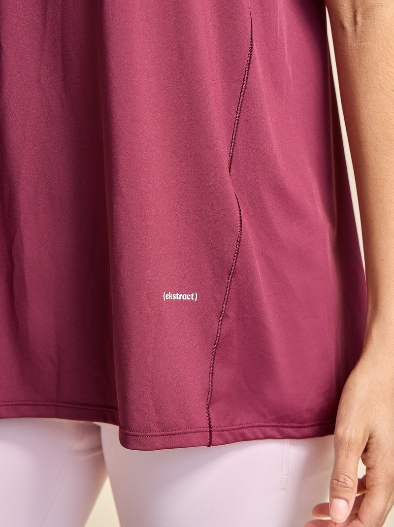 Canotta con giromanica oversize - (ekstract) Rosso - Kiabi