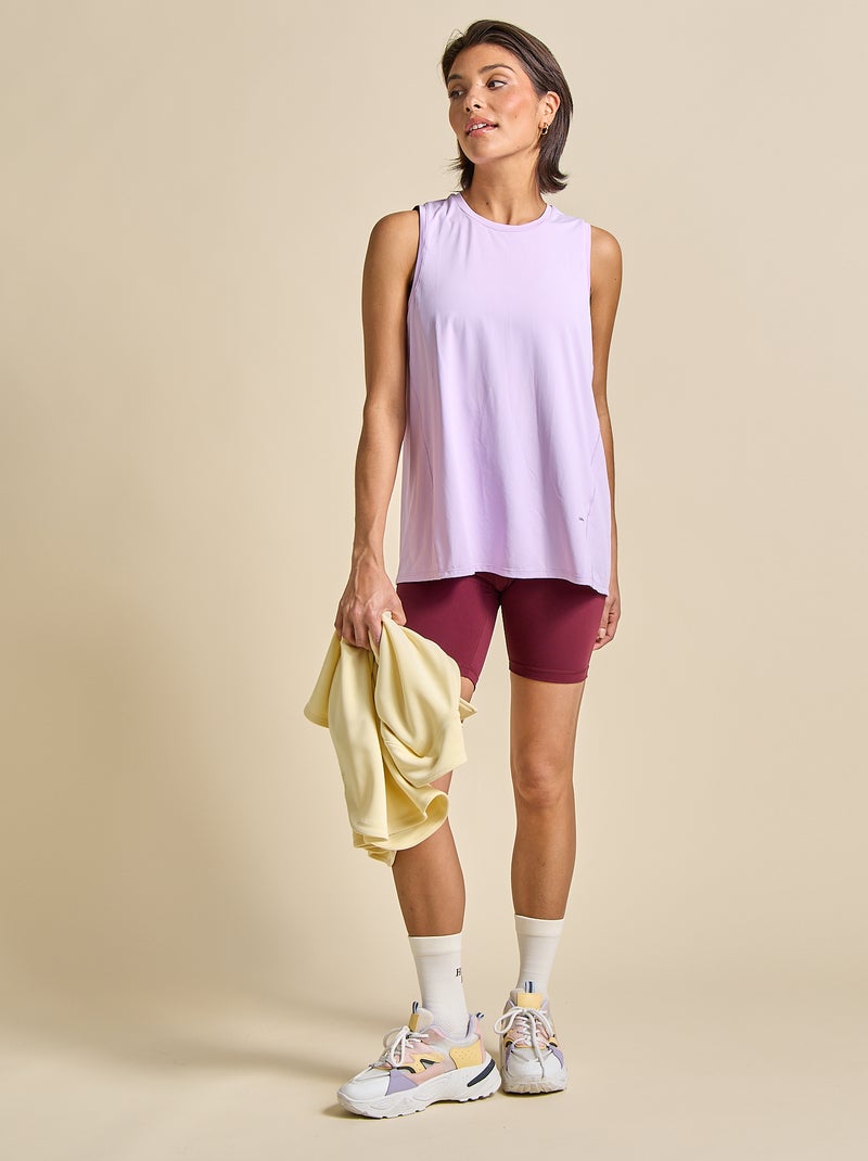 Canotta con giromanica oversize - (ekstract) Viola - Kiabi