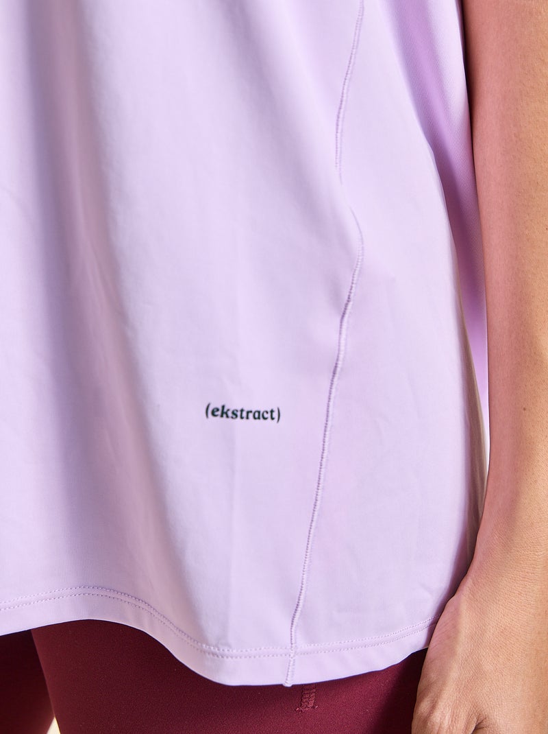 Canotta con giromanica oversize - (ekstract) Viola - Kiabi