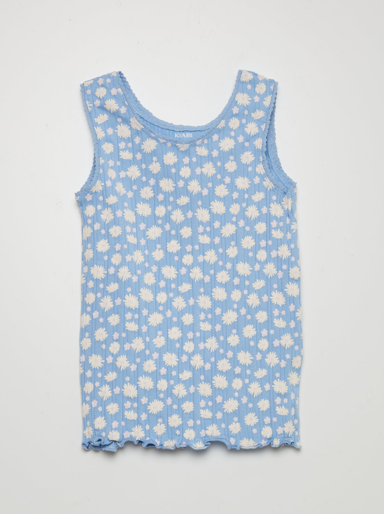 4 Canotte Per Bambina In Cotone Con Fiocco - Morbide E Comfortevoli, Taglie 1-14 Anni - Foto 12