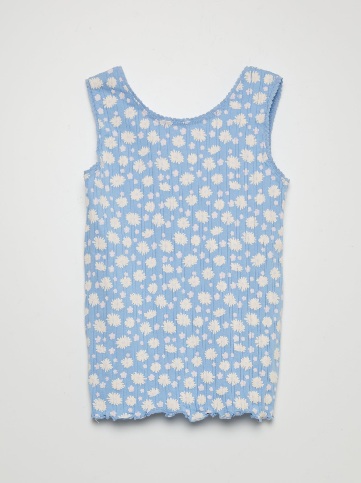 4 Canotte Per Bambina In Cotone Con Fiocco - Morbide E Comfortevoli, Taglie 1-14 Anni - Foto 2