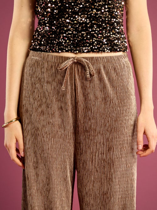 Canotta con paillettes - Kiabi