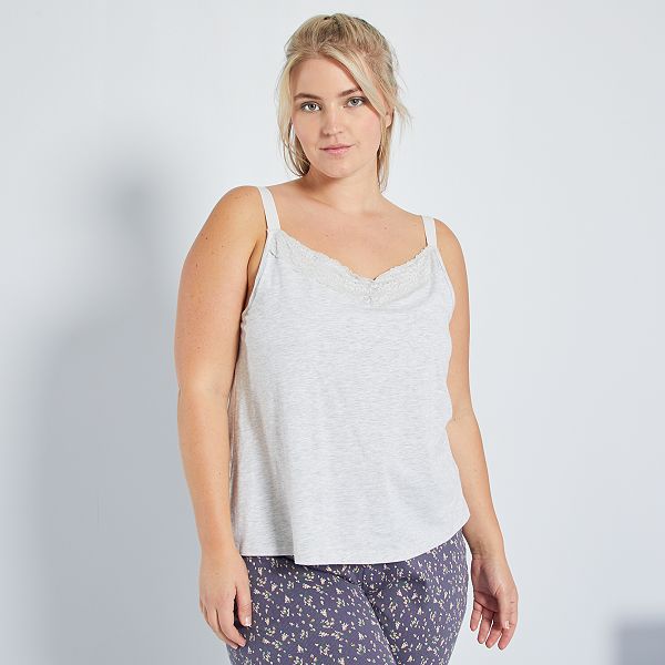 canottiera con reggiseno