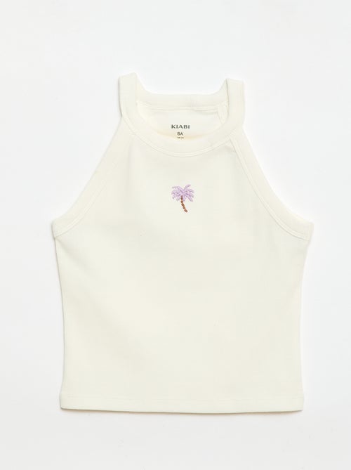 Canotta con scollo all'americana - Kiabi