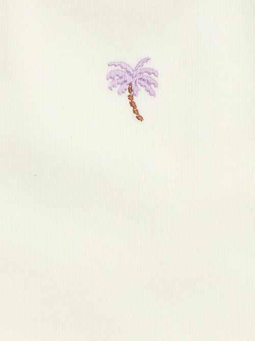 Canotta con scollo all'americana - Kiabi