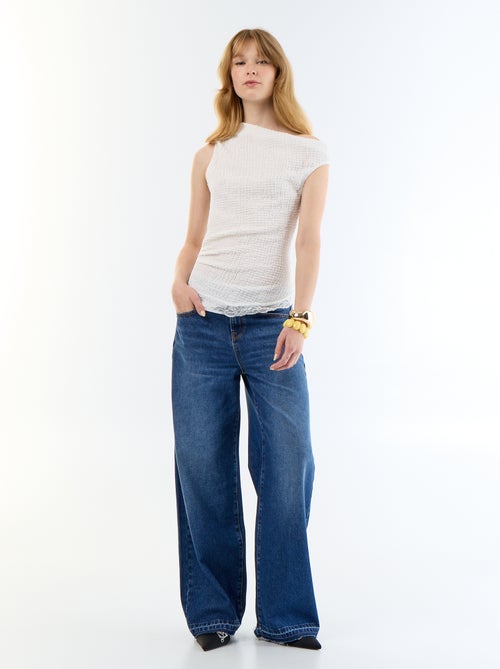 Canotta con scollo all'americana - Kiabi