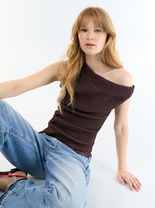 Canotta con scollo all'americana - Kiabi