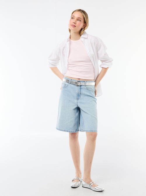 Canotta con scollo all'americana - Kiabi Canotta con scollo all'americana - Kiabi