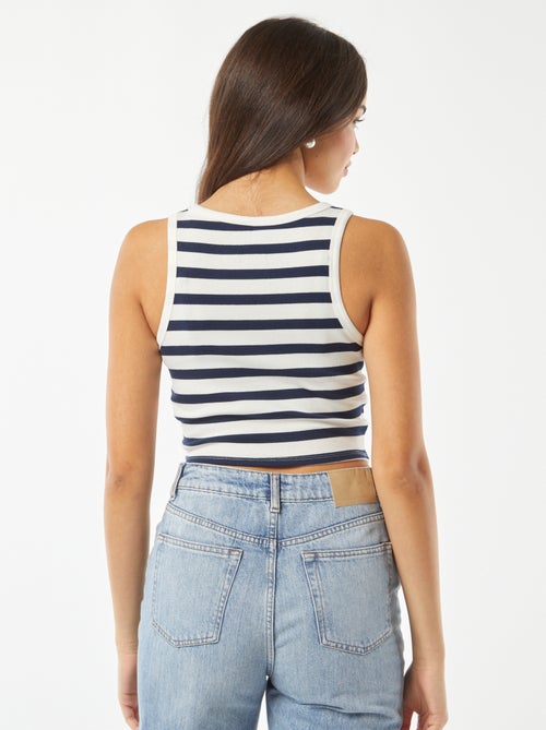 Canotta con scollo americano - Kiabi