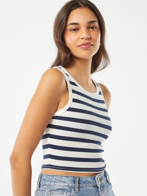 Canotta con scollo americano - Kiabi