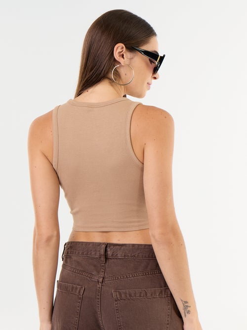 Canotta con spalle all'americana - Kiabi