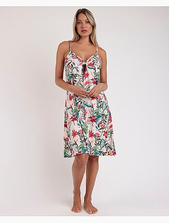 Canotta con spalline ADMAS GARDEN Tropical Spirit per donna