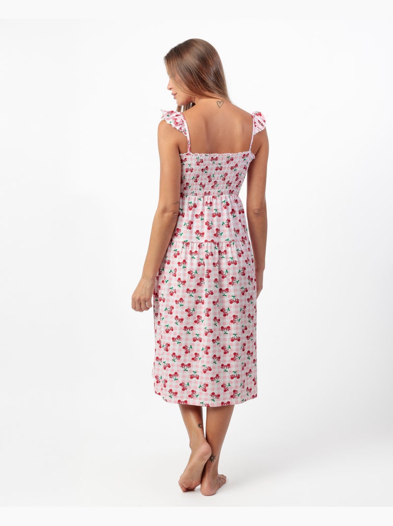 Canotta con spalline DISNEY Minnie Cherry per donna Rosa - Kiabi
