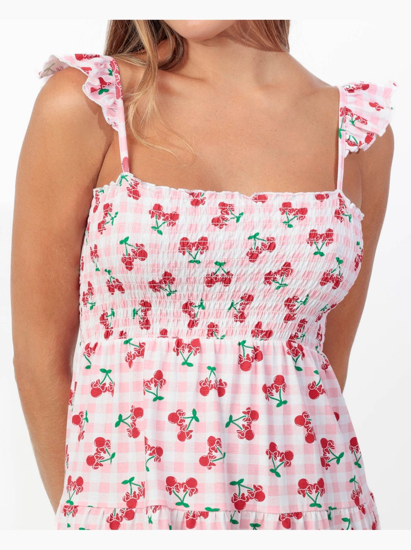 Canotta con spalline DISNEY Minnie Cherry per donna Rosa - Kiabi