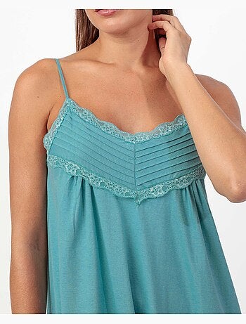 Canotta con spalline Mint Garden da donna ADMAS