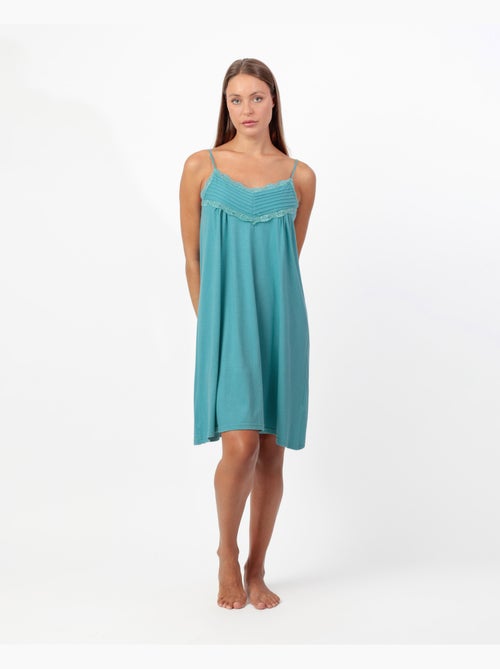 Canotta con spalline Mint Garden da donna ADMAS - Kiabi Canotta con spalline Mint Garden da donna ADMAS - Kiabi