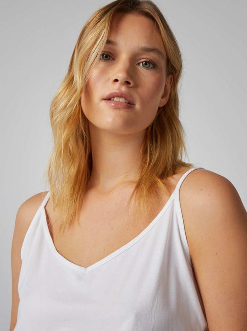 Canotta con spalline sottili - Kiabi
