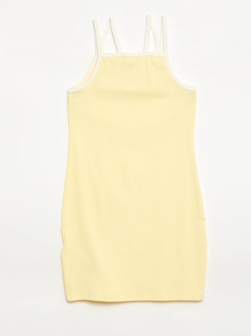 Canotta con spalline sottili e dettaglio sul petto - Kiabi