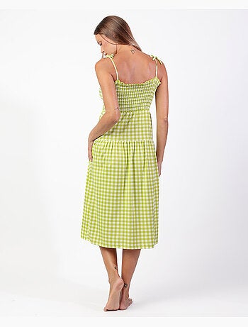 Canotta con spalline Vichy Mood da donna ADMAS