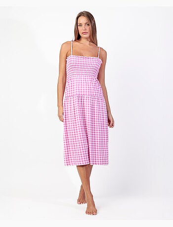 Canotta con spalline Vichy Mood da donna ADMAS