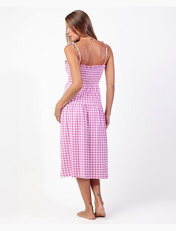 Canotta con spalline Vichy Mood da donna ADMAS