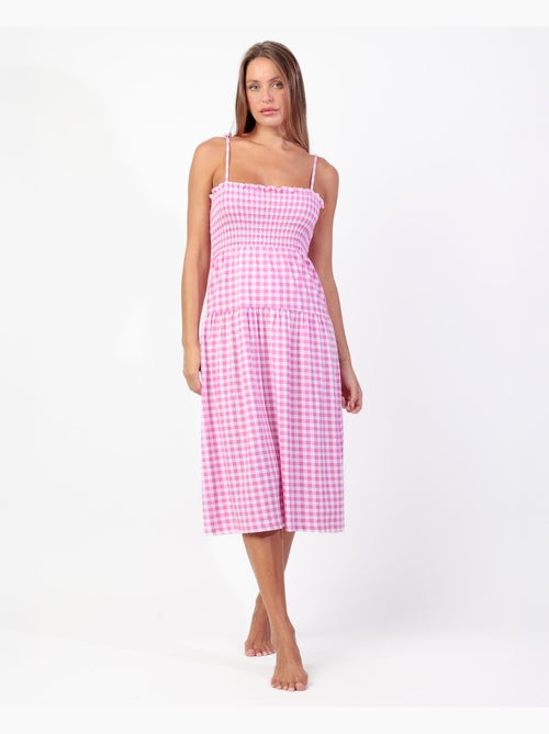 Canotta con spalline Vichy Mood da donna ADMAS - Kiabi Canotta con spalline Vichy Mood da donna ADMAS - Kiabi