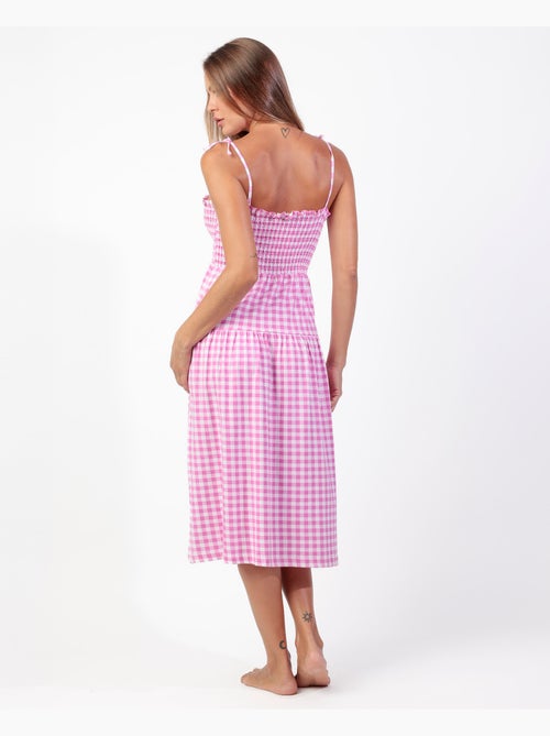 Canotta con spalline Vichy Mood da donna ADMAS - Kiabi Canotta con spalline Vichy Mood da donna ADMAS - Kiabi