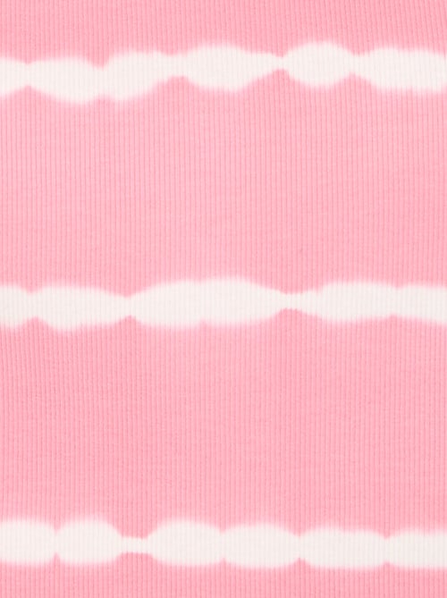 Canotta con stampa a righe tie-dye - Kiabi