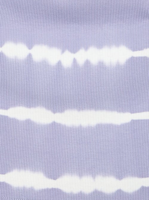 Canotta con stampa a righe tie-dye - Kiabi