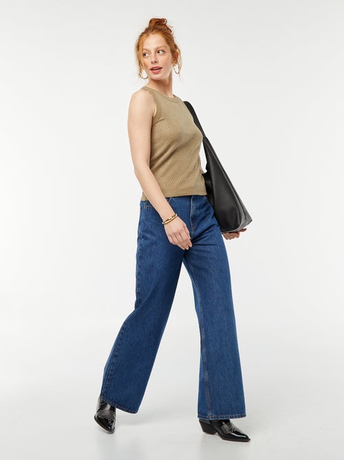 Canotta con strass - Kiabi