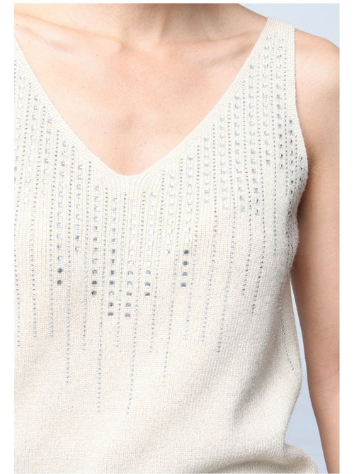 Canotta con strass Kebello - Kiabi Canotta con strass Kebello - Kiabi