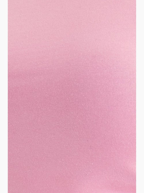 Canotta corta con scollo all'americana e cut-out hiccup - Kiabi Canotta corta con scollo all'americana e cut-out hiccup - Kiabi
