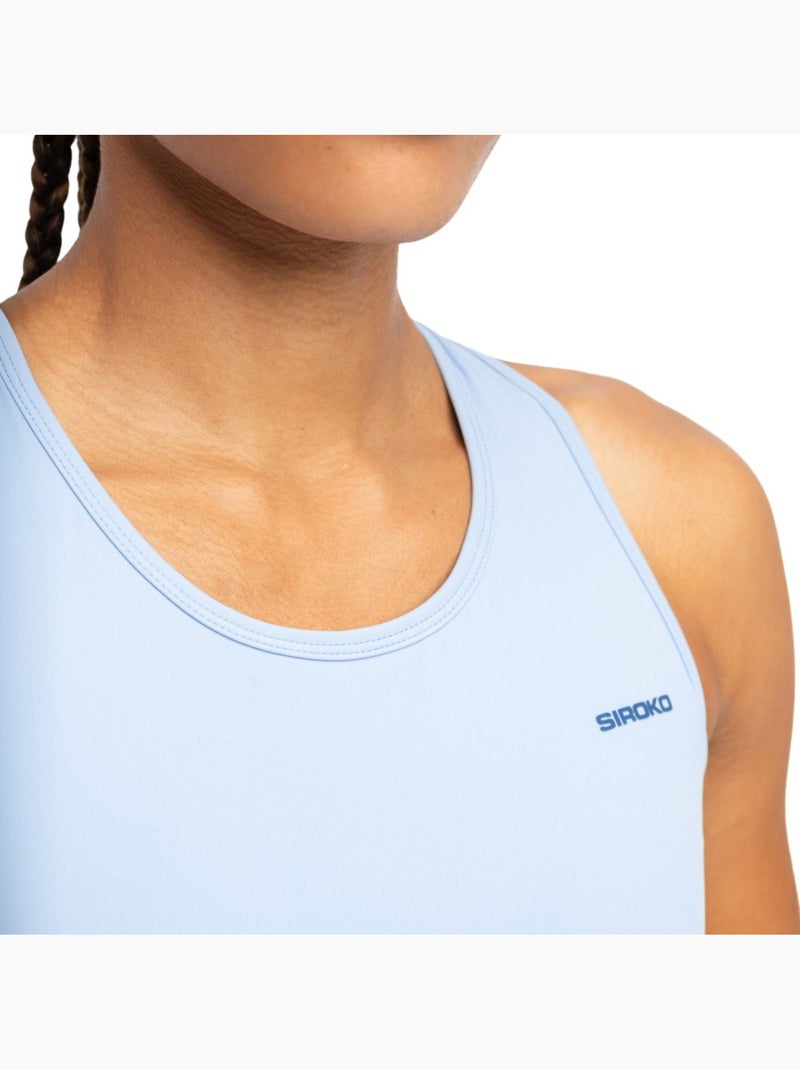 Canotta corta da tennis donna tennis donna netmuve light Blu - Kiabi