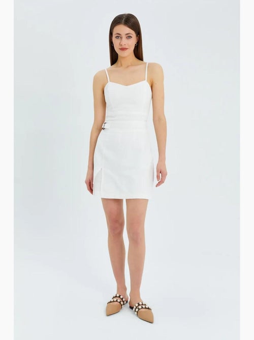 Canotta corta scollo cuore mixray - Kiabi