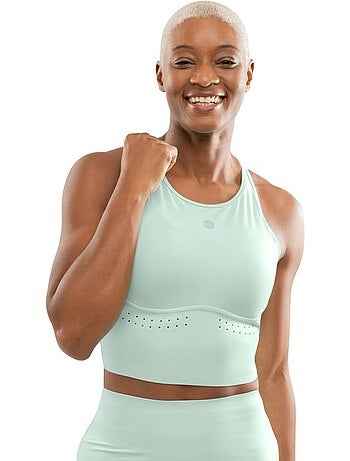 Canotta da corsa da donna fitness donna namib mint