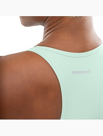 Canotta da corsa da donna fitness donna namib mint