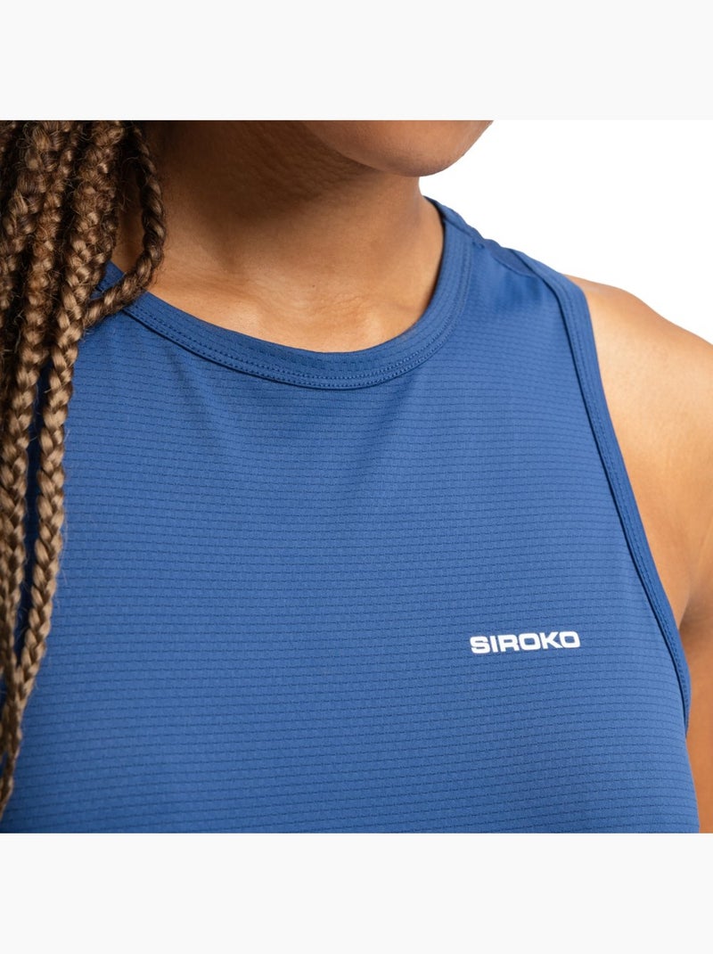 Canotta da tennis donna tennis donna match Blu - Kiabi