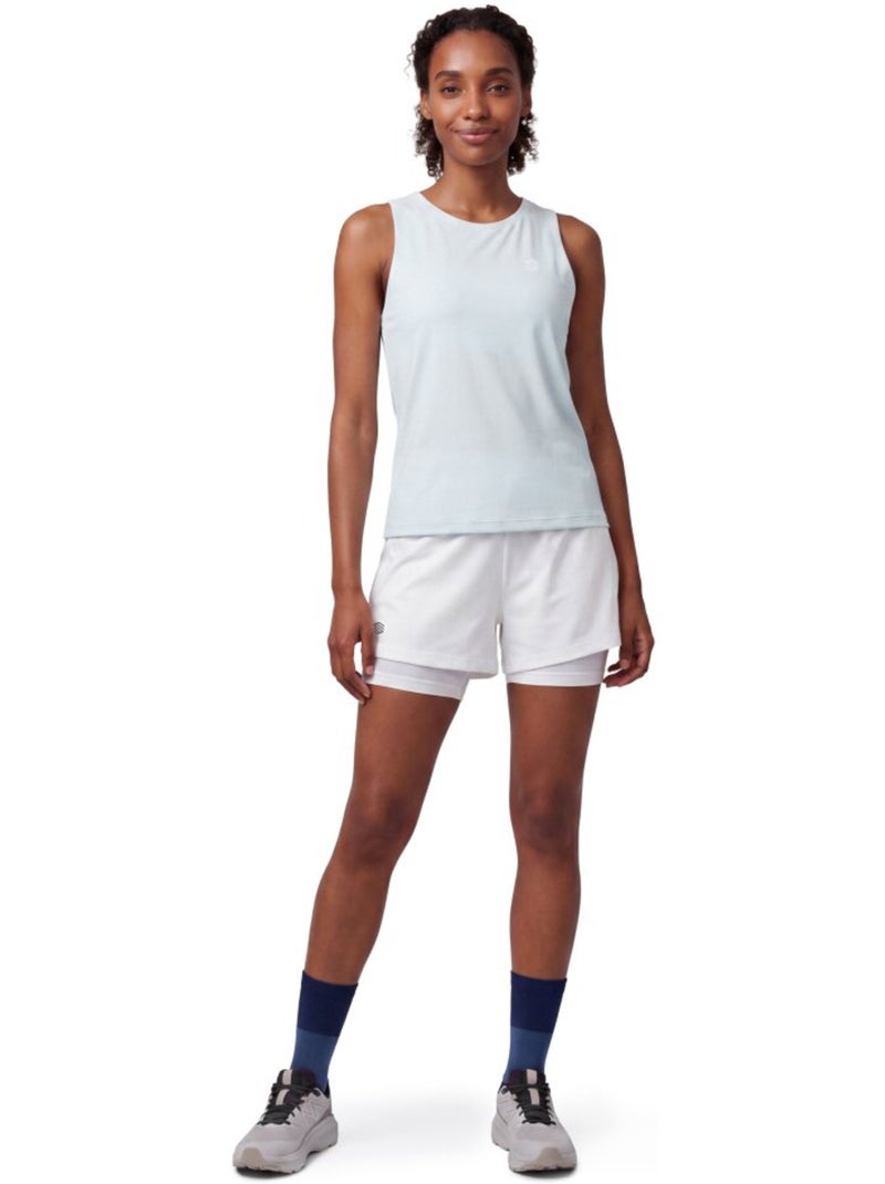 Canotta da trail running da donna escursionismo donna volt-w Blu - Kiabi