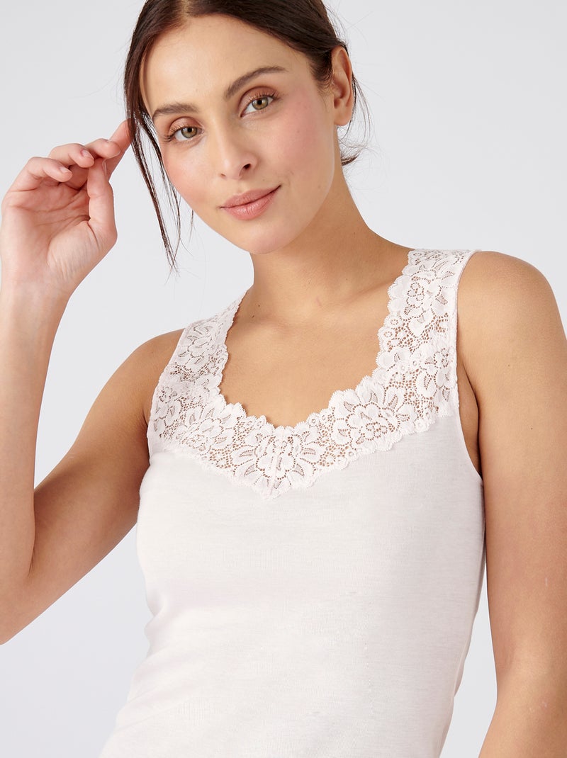 Canotta 'Damart' termolattile livello 2 ROSA - Kiabi