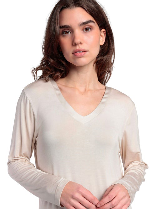 Canotta di lusso a maniche lunghe ADMAS LUXURY per donna - Kiabi Canotta di lusso a maniche lunghe ADMAS LUXURY per donna - Kiabi