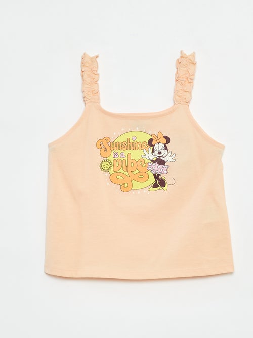 Canotta 'Disney' con spalline a volant - Kiabi