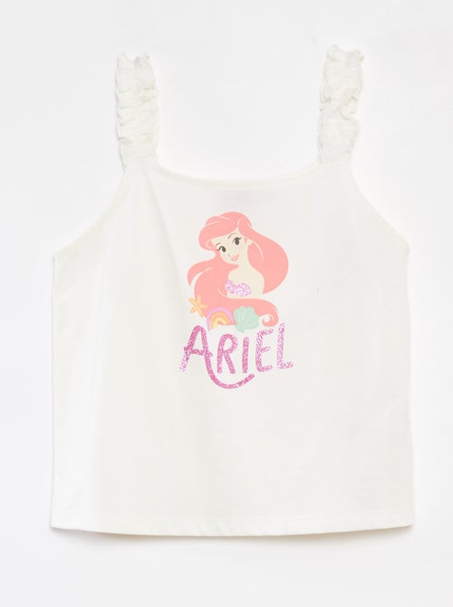 Canotta 'Disney' con spalline a volant - Kiabi