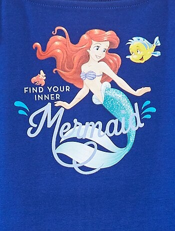 Canotta 'Disney' con spalline a volant