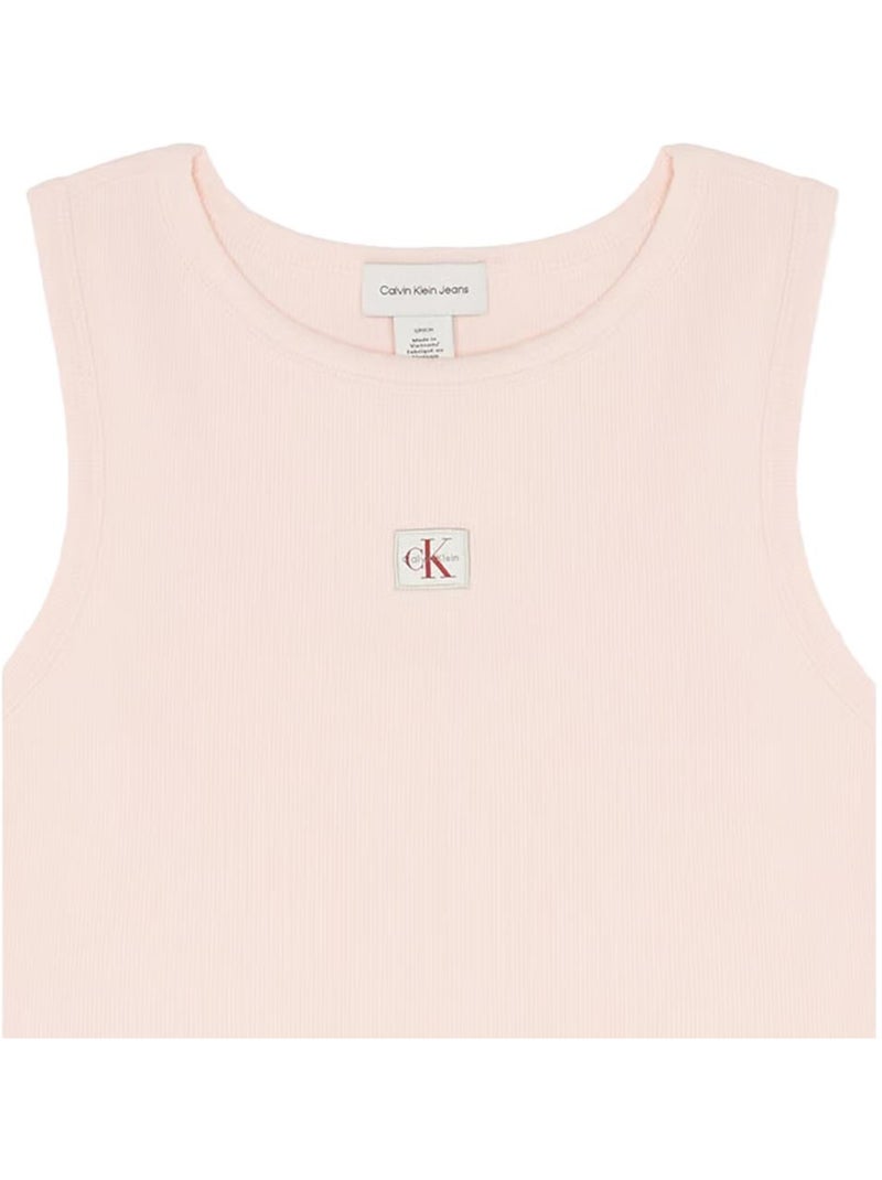 Canotta Donna Calvin Klein Jeans - Top Senza Maniche Rosa - Kiabi