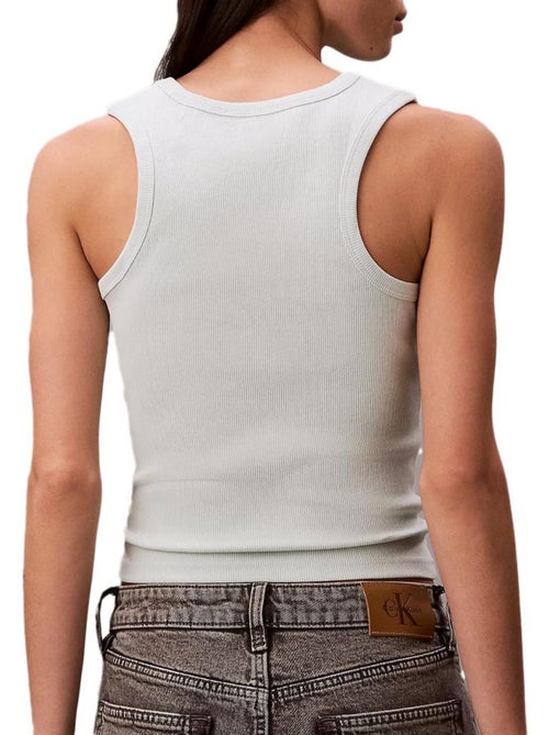 Canotta Donna Calvin Klein Jeans con Etichetta Tessuta - Kiabi